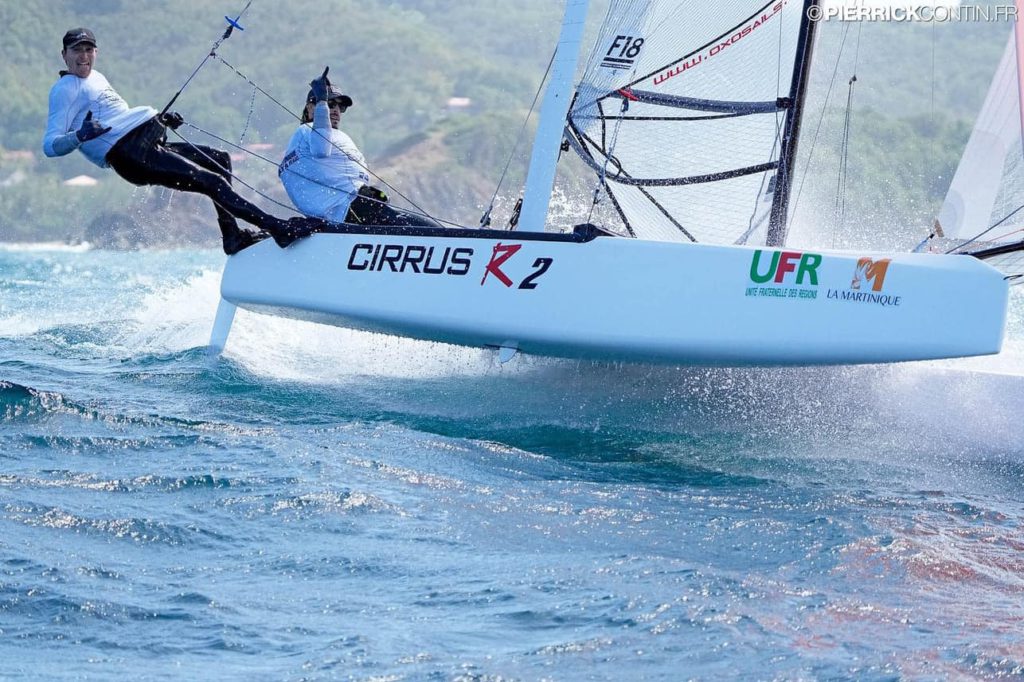 Team MM Sailing having fun in action